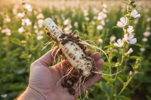 Bijeli sljez -  lijek, ali i  prirodno đubrivo