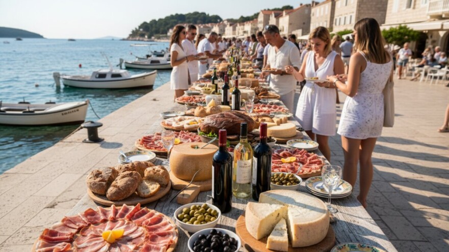 Biograd: stol od 600 metara pun delicija