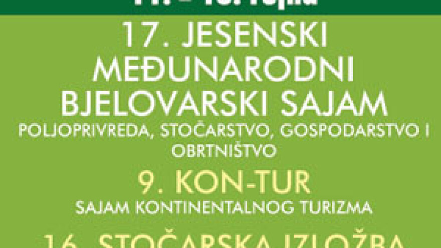 Otvorenje Bjelovarskog sajma