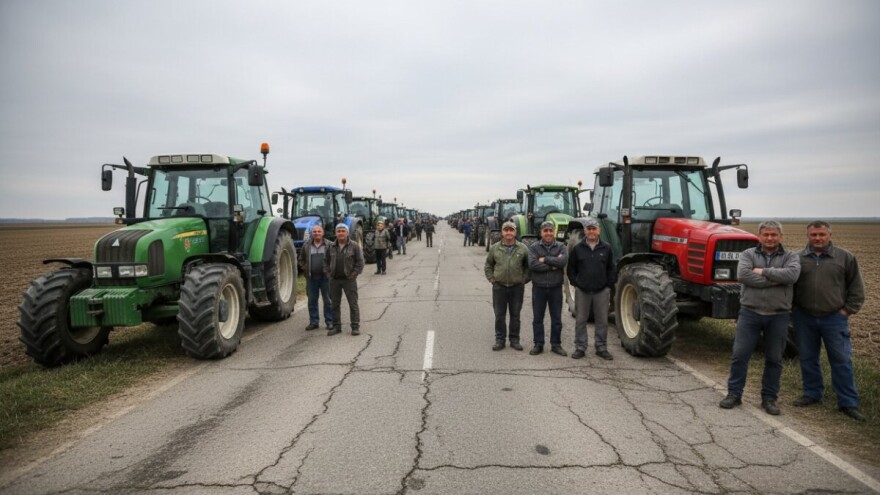 Blokada cesta u Slavoniji