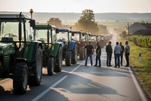 Blokirana cesta Požega - Našice
