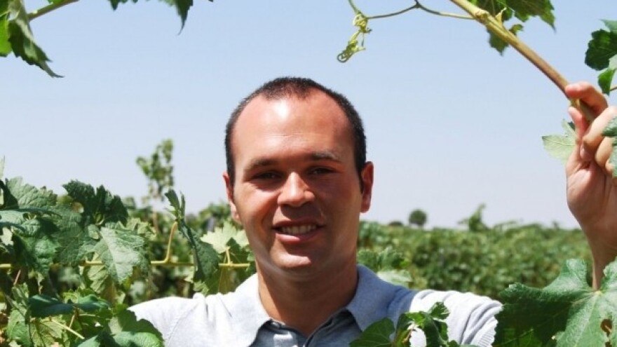 Iniesta: najbolji vinar među fudbalerima?