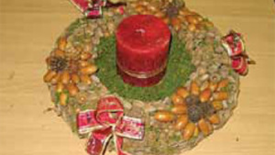 Izradite božićni vjenčić