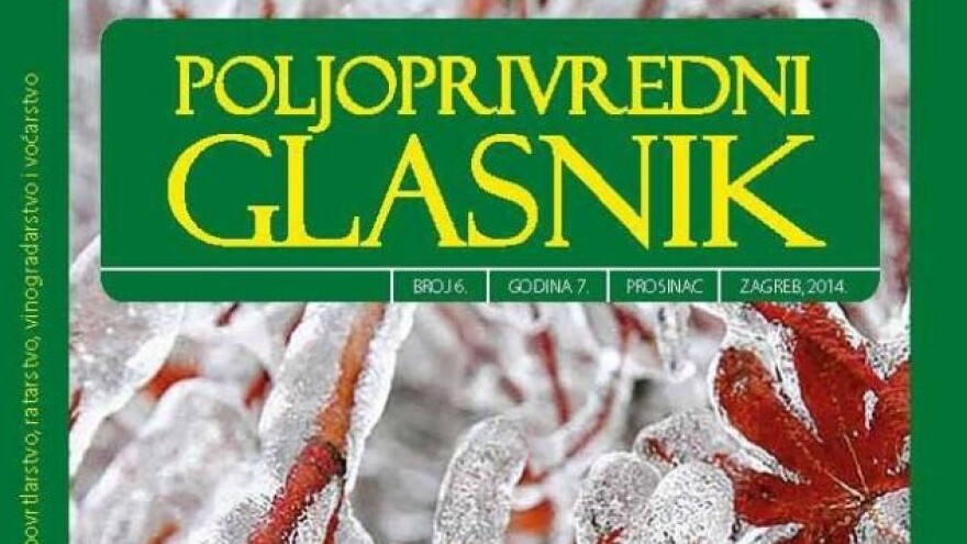 Poljoprivredni glasnik broj 6 / 14