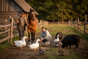 Bubići se na OPG-u vratili u neka druga vremena