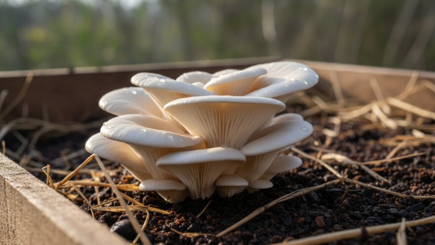 Bukovače na slami i talogu kave!