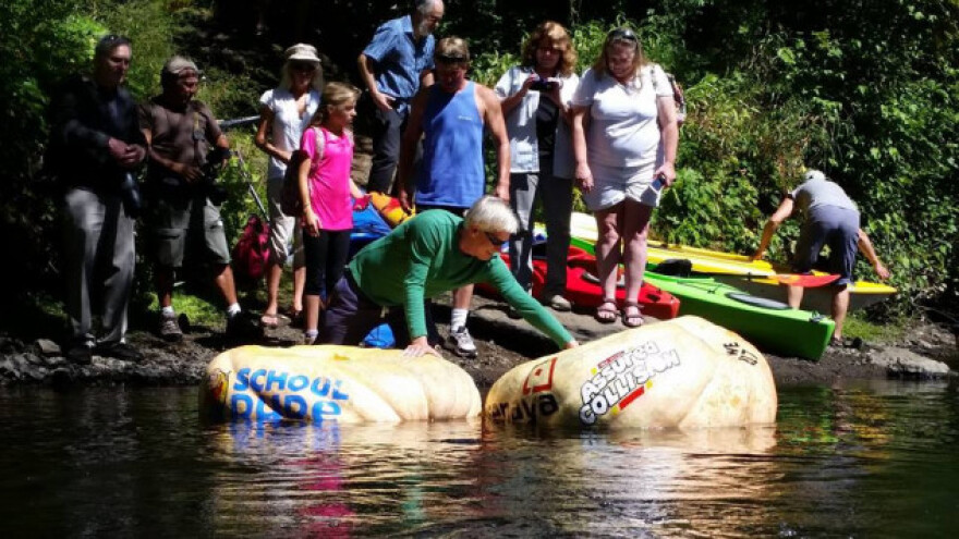 Veslajući u bundevi oborio Ginisov rekord