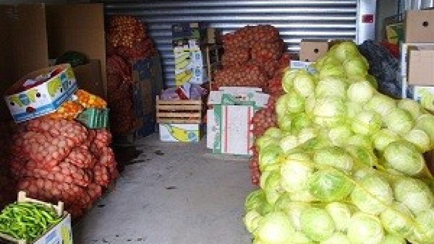 Zaplijena robe na osječkoj Auto Piji