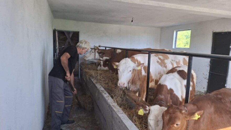 Zajedništvo na delu: Ljubiši izgorela štala do temelja, komšije mu pomogle da sagradi novu