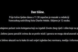 Dan tišine hrvatskih novinara