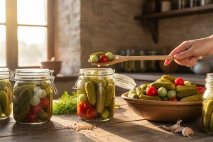 Cherry rajčica i kornišoni u zimskoj verziji!