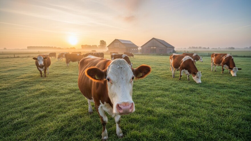 Cijeli ovaj kraj je jedna velika mliječna farma