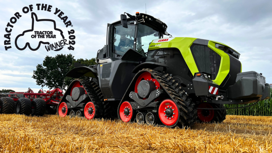 Claas Xerion 12.650 Terra Trac je pobjednik izbora za traktor godine - TotY 2024