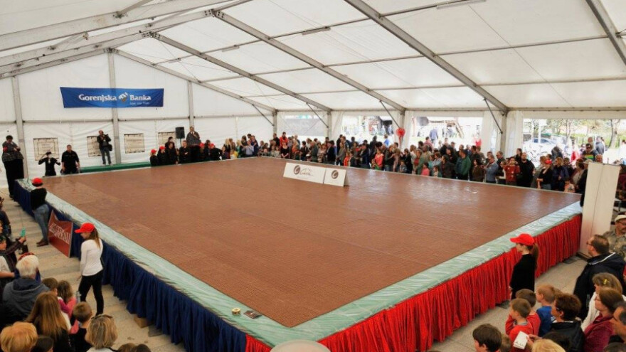 Ljubljanska čokolada najveća je na svijetu!