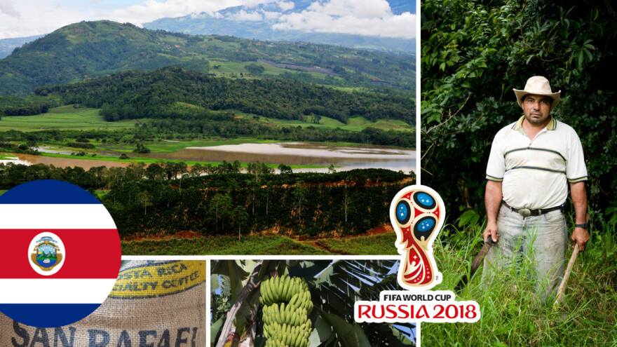 Kostarika - zemlja kafe, banana i pirinča