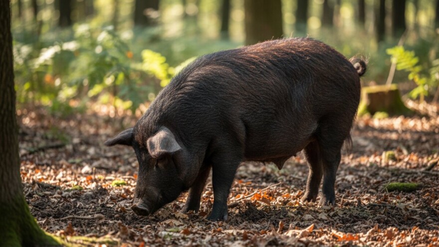 Crna slavonska svinja, autohtona hrvatska pasmina sve omiljenija kod proizvođača