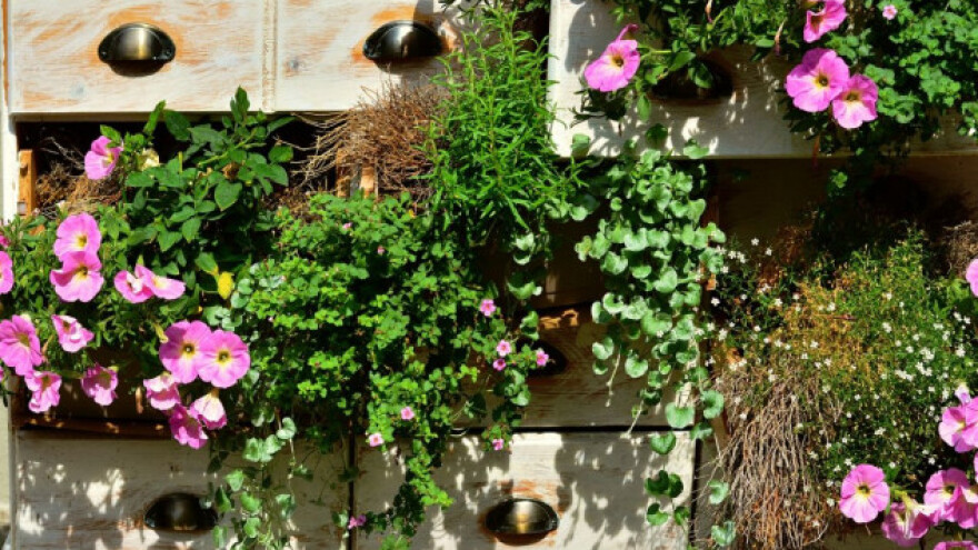 Iskoristite stare stvari za uređenje vrta