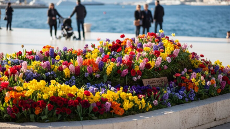 Cvijet Zadra i ove godine na zadarskoj rivi