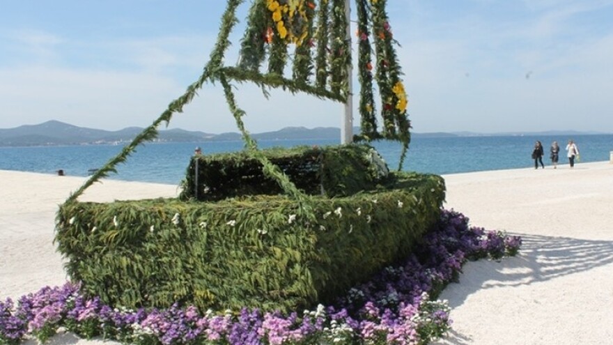 Cvijet Zadra i ove godine na zadarskoj rivi