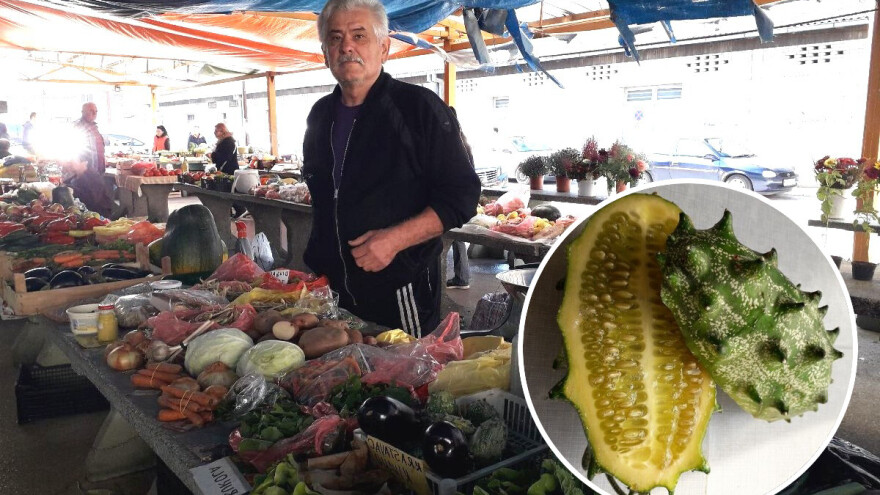 Milan Kantar uzgaja kivano: Afrička dinja među najpopularnijim proizvodima prijedorske pijace