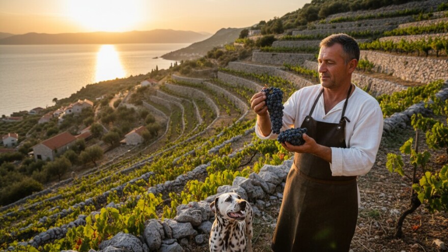 Dalmatinski vinari pred enolozima iz Europe