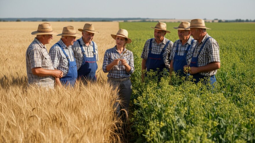 Dan polja pšenice i uljane repice
