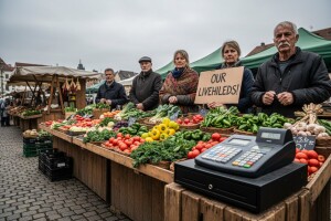 Danas prosvjed prodavača na tržnici