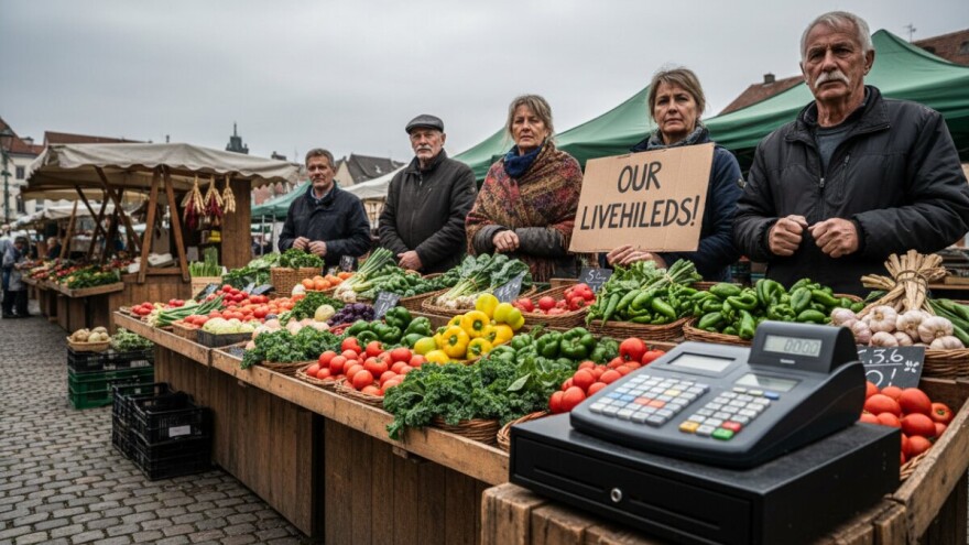 Danas prosvjed prodavača na tržnici