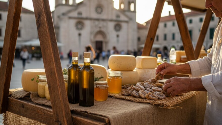 Dani dalmatinskih autohtonih proizvoda u Trogiru