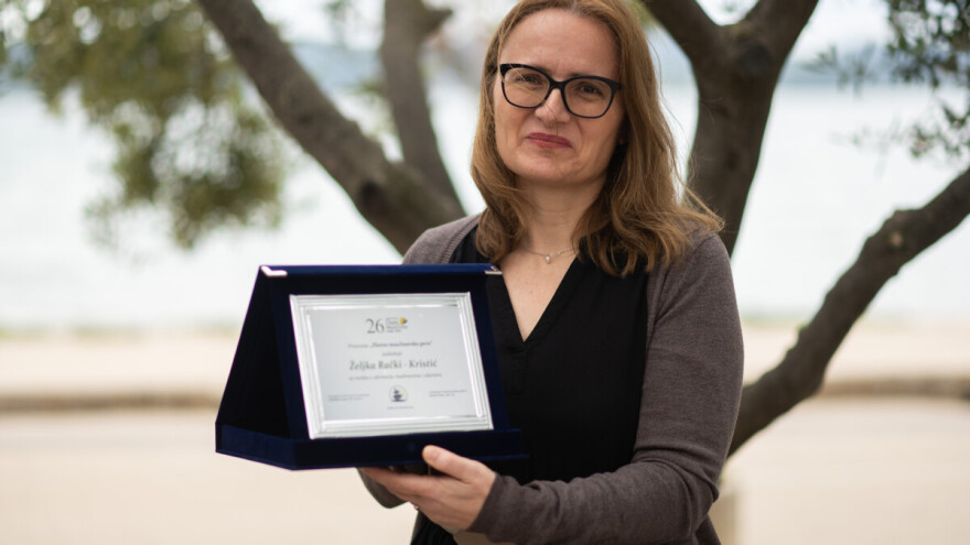 Zlatno pero Željki Rački-Kristić: Nagrada obvezuje cijelu ekipu Agrokluba