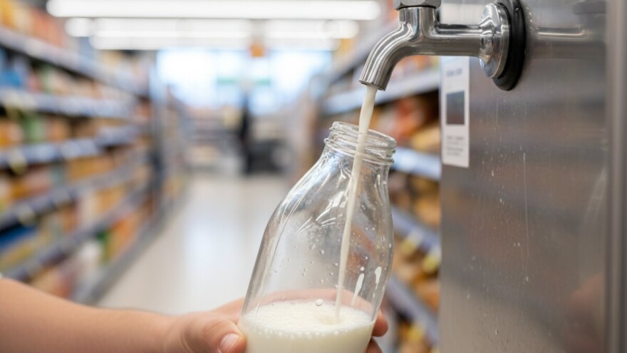 Darko Pekica postavio prvi mljekomat u Puli