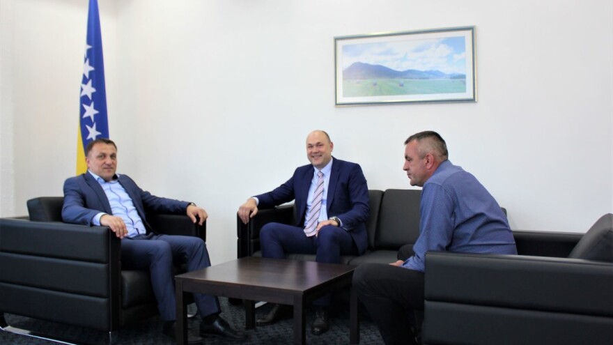 Dedić i Butković razgovarali o unapređenju saradnje