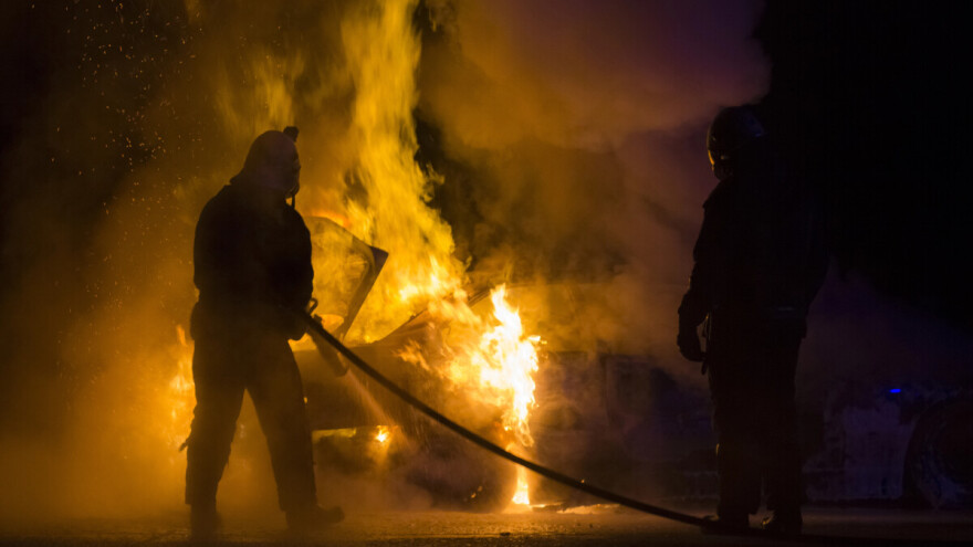 U podmetnutom požaru izgorio štagalj s kombajnom za krumpir