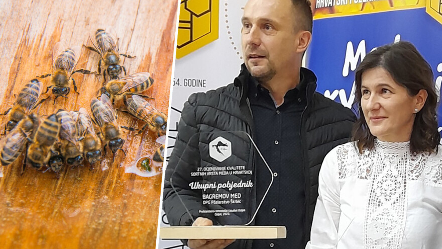 Marijan Škrlec otkrio tajnu šampionskog bagremovog meda