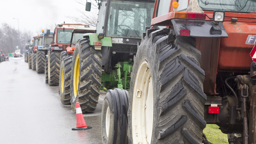 Sutra protest poljoprivrednika Banata, Mačve, Šumadije i Pomoravlja