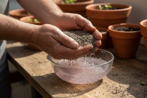 Dezinfekcija sjemena kalijum permanganatom