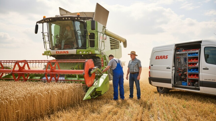 Dežurstvo servisa za strojeve u žetvi