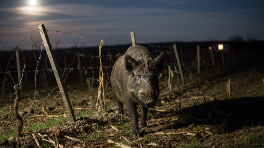 Divlje svinje idu u Požane