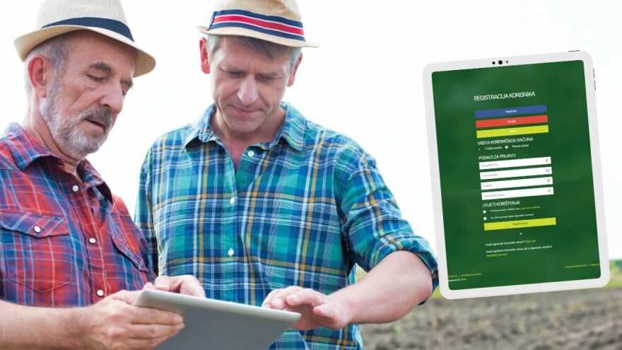 Postani dio Agrokluba - besplatna registracija