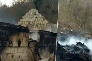 Planula štala i pomoćni objekti: Domaćini jedva spasili tele