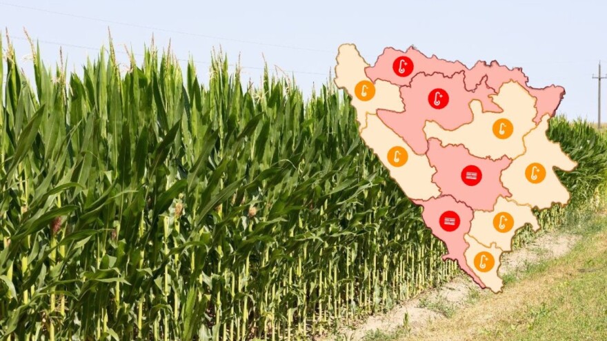 Novi toplotni val ugrozit će mahunarke, soju, suncokret i kukuruz