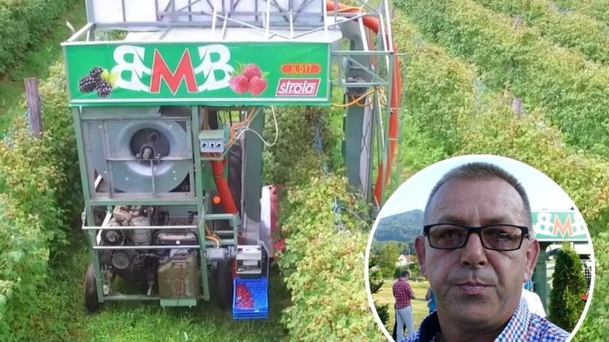 Laštrin BMB mijenja 60 berača malina: Prikači, upali i vozi