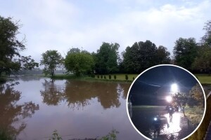Prijedorski vatrogasaci spasili stado ovaca iz poplavljne štale
