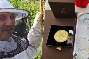 Zlatom okićeni proizvodi s pčelinje oaze Mihajla Gavrića