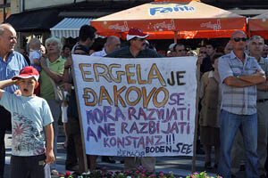 Veliki prosvjedi zbog ergele