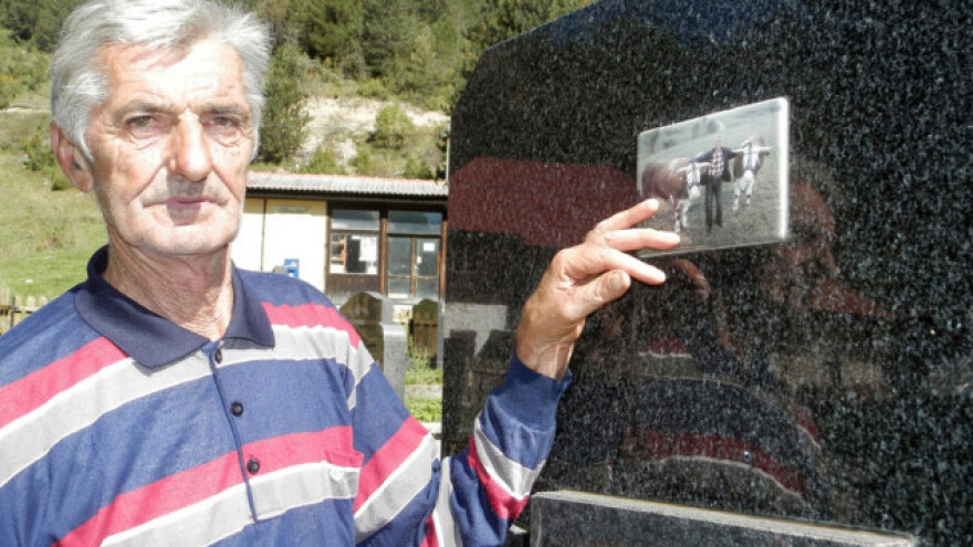 Volovi na nadgrobnom spomeniku