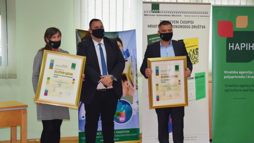 Kukuruz Pajdaš i soja Ika dobitnici priznanja Zlatno sjeme
