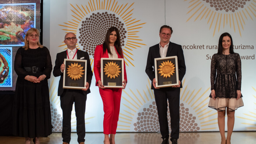 Dodijeljene nagrade Suncokret ruralnog turizma Hrvatske 2021.