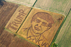 Polje pretvorio u portret Donalda Trumpa!