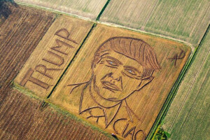 Polje pretvorio u portret Donalda Trumpa!